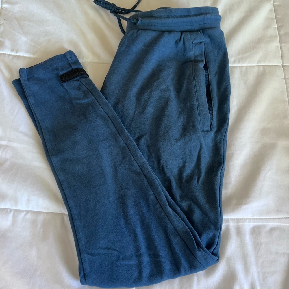 Mens Alphalete Joggers Small blue sweatpants